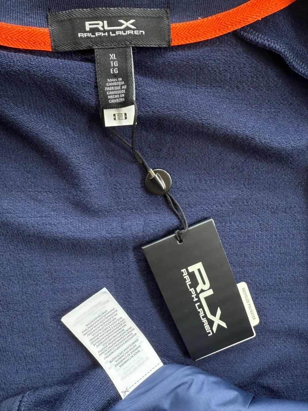 New RLX Ralph Lauren Hybrid Mockneck Wool Jacket Full Zip
